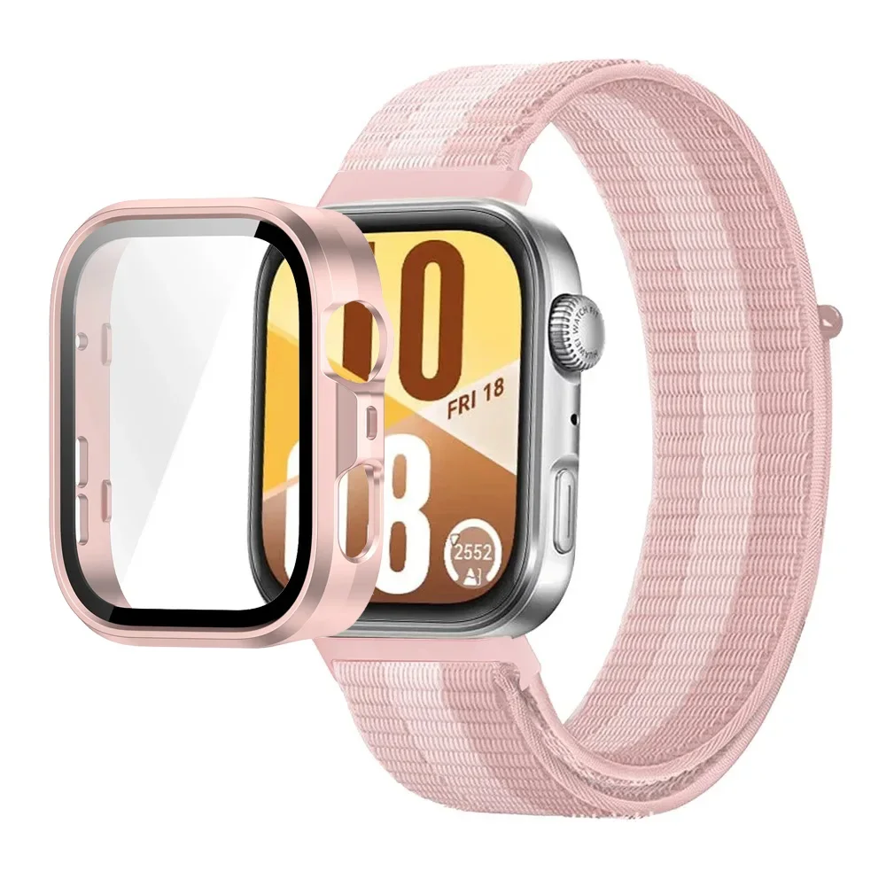 Nylonband für Huawei Watch Fit 4 3, gewebtes Sport-Smartwatch-Armband, Correa Huawei Watch Fit 4/4 Pro-Armband
