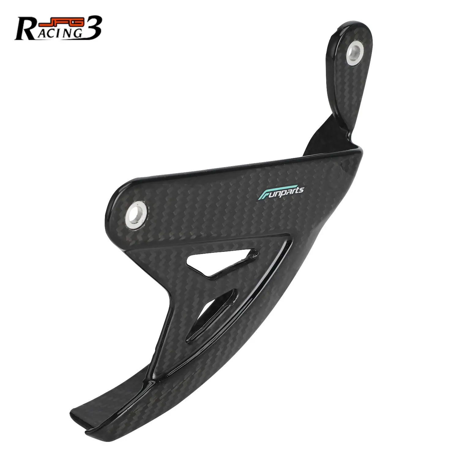 Motorcycle Funparts Rear Disc Guard Carbon Fiber For YAMAHA YZ 125 250 YZ 250F 450F YZ 125X 250X WR 250F 450F 250R 250X