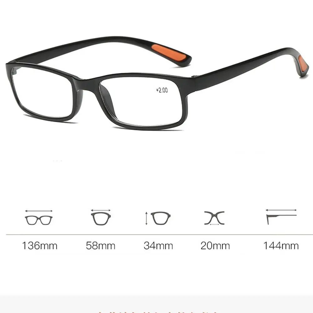 Gafas de lectura ultraligeras con patillas flexibles, gafas para presbicia, gafas de lectura, gafas para ordenador, gafas para presbicia