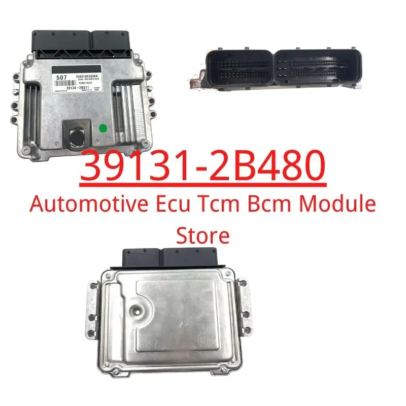 39131-2B480 For KIA Soul PRIDE Original New ECU Car Engine Computer Board Electronic Control Unit 391312B480 MEG17.9.12