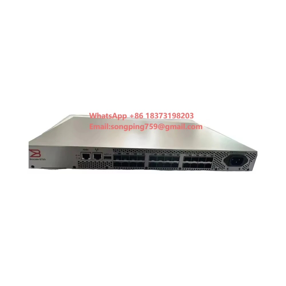

High Speed Brocade G710 Network Switch 7th Generation Enterprise Level Switch Manufacturing Industrial IoT Data Center