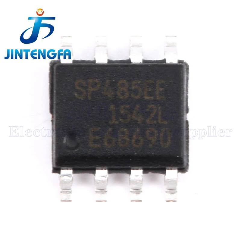 50PCS SP485 SP485EE SP485EEN SP485EEN-L/TR SOP-8 SP485E Enhanced Low Power Half-Duplex RS-485 Transceivers SMD IC