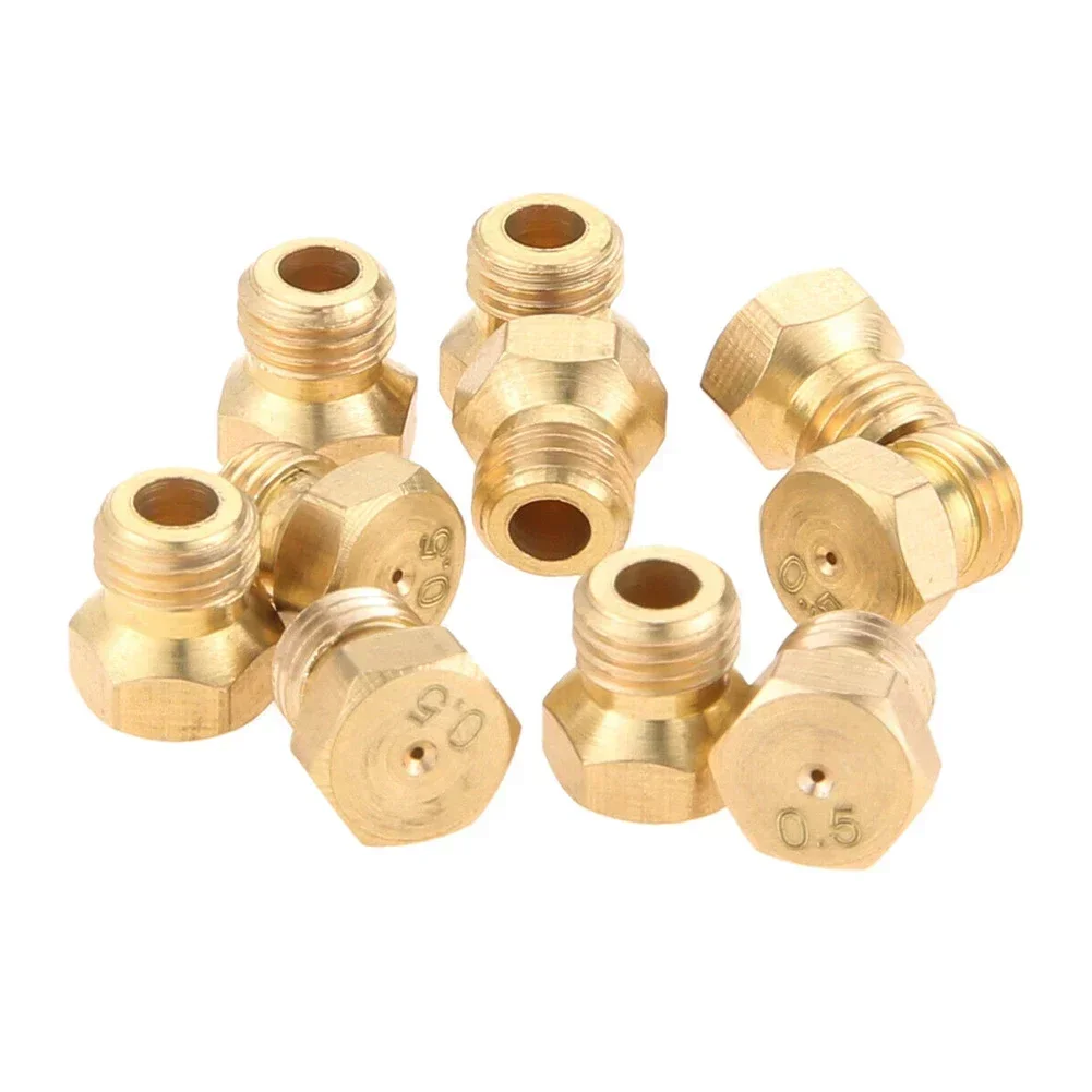 5pcs/Set LPG Gas Jet Burner Gas Hob LPG Conversion Kit Nozzles Propane Injector Stove Accessories Nozzle Cookware Parts Ranges