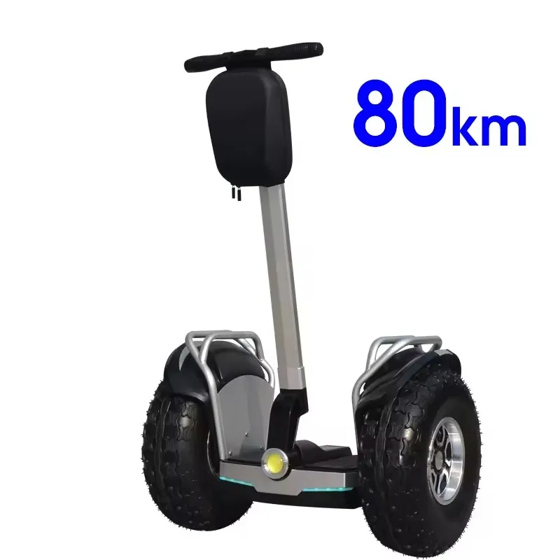 Manufacturer's 19-Inch Electric Self-Balance Scooter with Big Fat Tire Bluetooth Digital Smart Features Wholesale for Adults