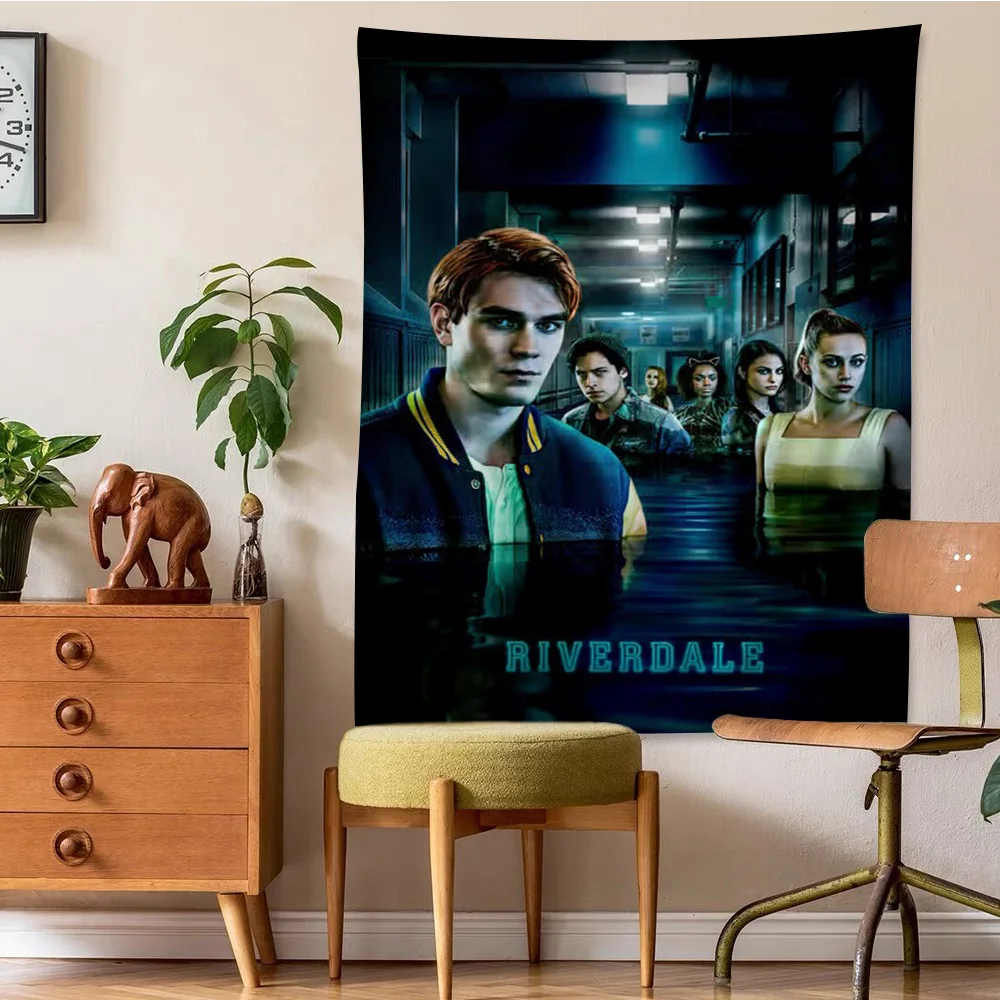 

American Suspense TV Riverdale Anime Posters Sticky Decoracion Painting Wall Art White Kraft Paper Wall Decor