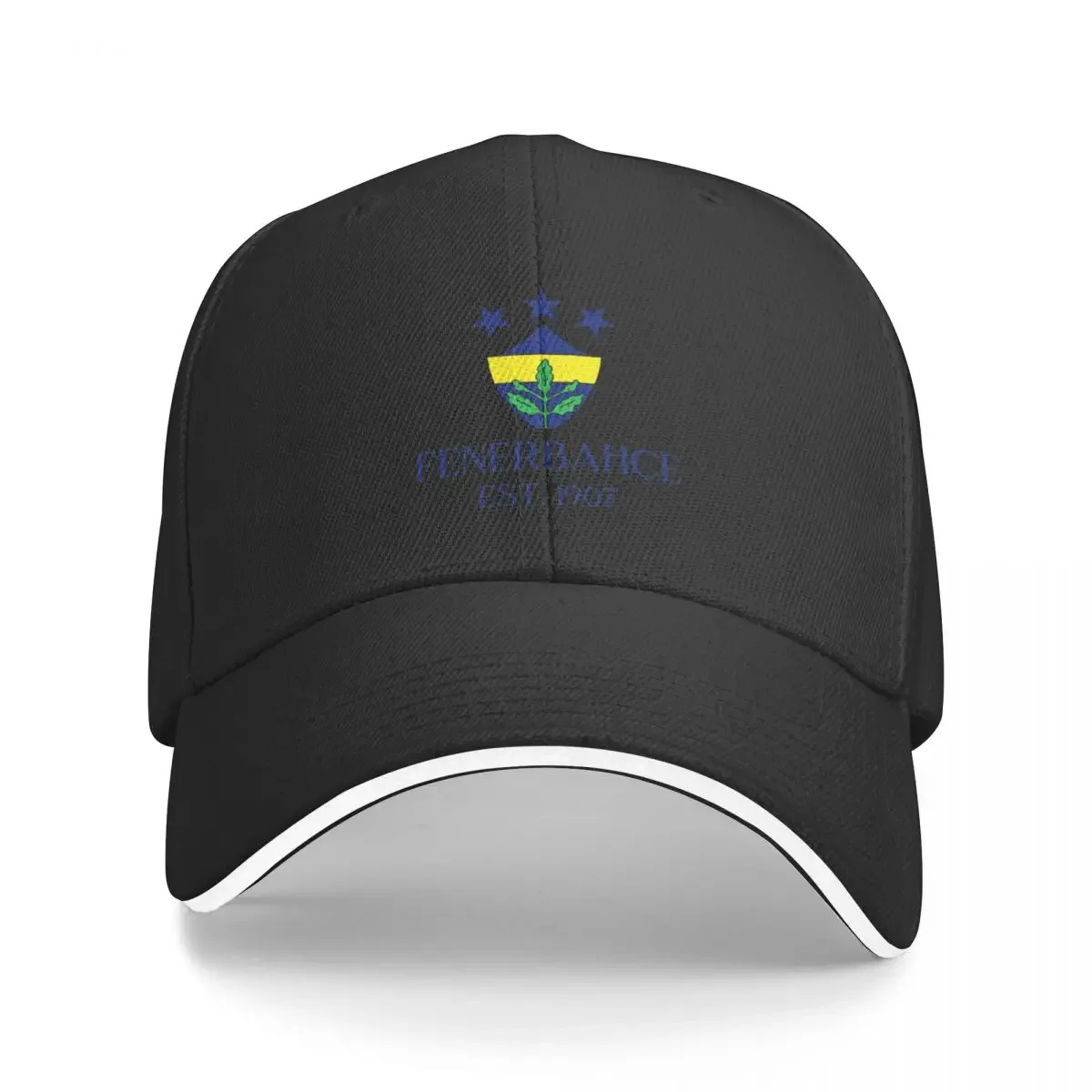 

New Fenerbahe Blue Baseball Cap sun hat boonie hats Vintage Ball Cap Women's Golf Wear Men's