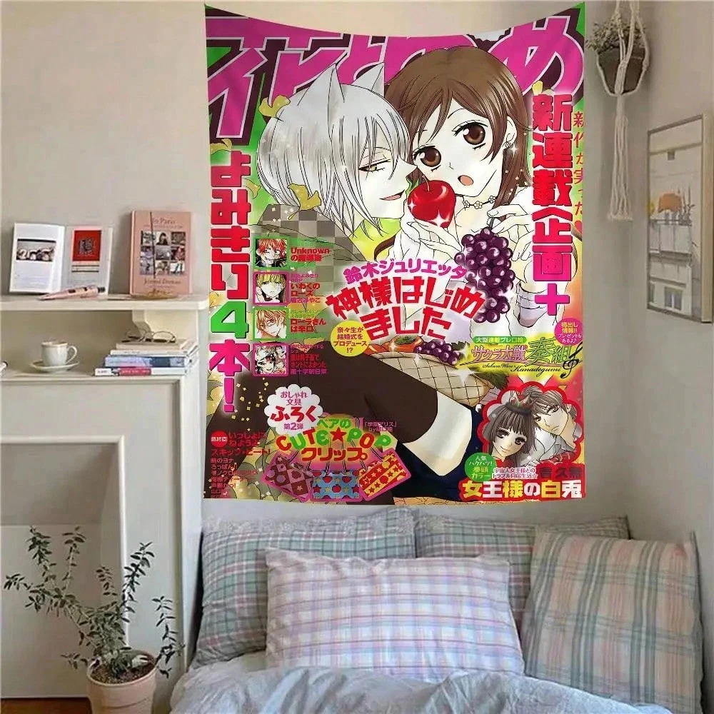 Anime K-Kamisama Kiss Hanging Bohemian Tapestry Bohemian Wall Tapestries Mandala Kawaii Room Decor
