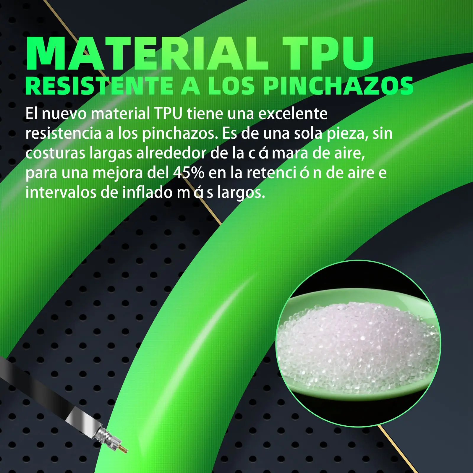 Cámara de aire ultraligera para bicicleta de montaña CYCLAMI de 26, 27,5 y 29 pulgadas, de TPU, con válvula francesa de 45 mm y antioxidante.