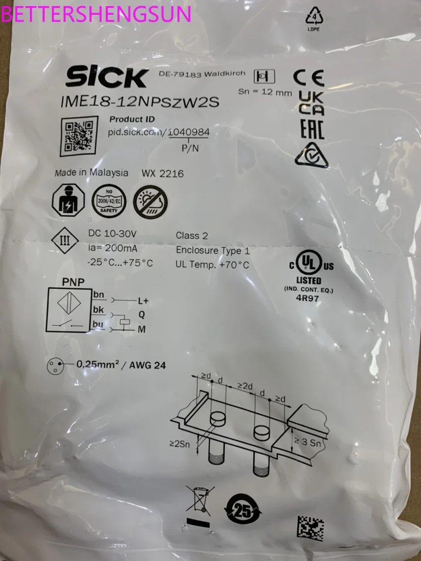 

Proximity Switch IME18-12NPSZW2S Original Genuine Goods