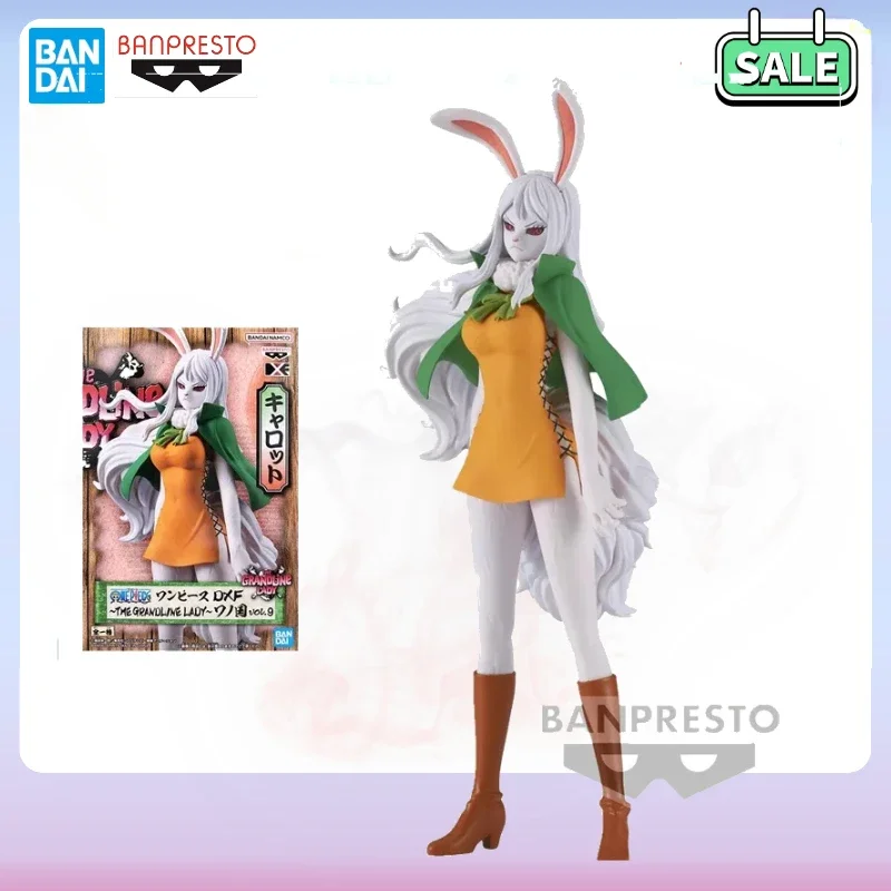 In Stock Bandai BB Original BANPRESTO Anime ONE PIECE DXF Carrot Wano Country PVC Action Figures Collection Model Ornament Toy