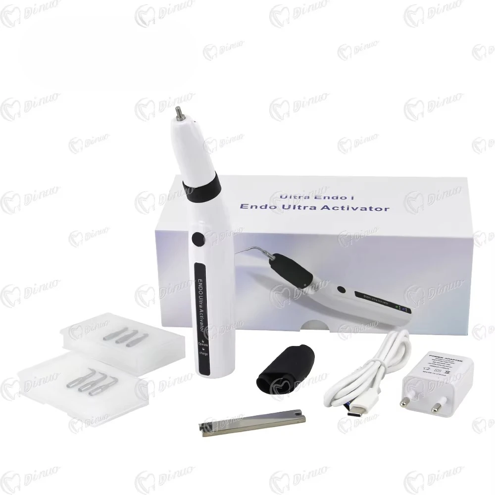 

Dentals Instrument Irrigators Wireless Ultrasonics Activator With LED Light for Root Canal Endo Cleaning Dentistry Tool