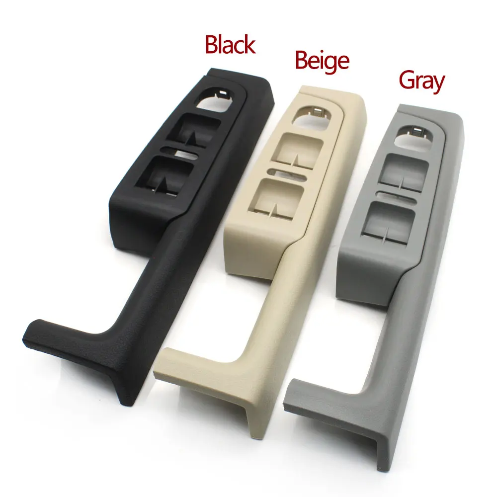 Left Hand Driving Car Interior Front Rear Door Handle Armrest Frame Switch Control Panel Trim For Skoda Superb 2008-2013