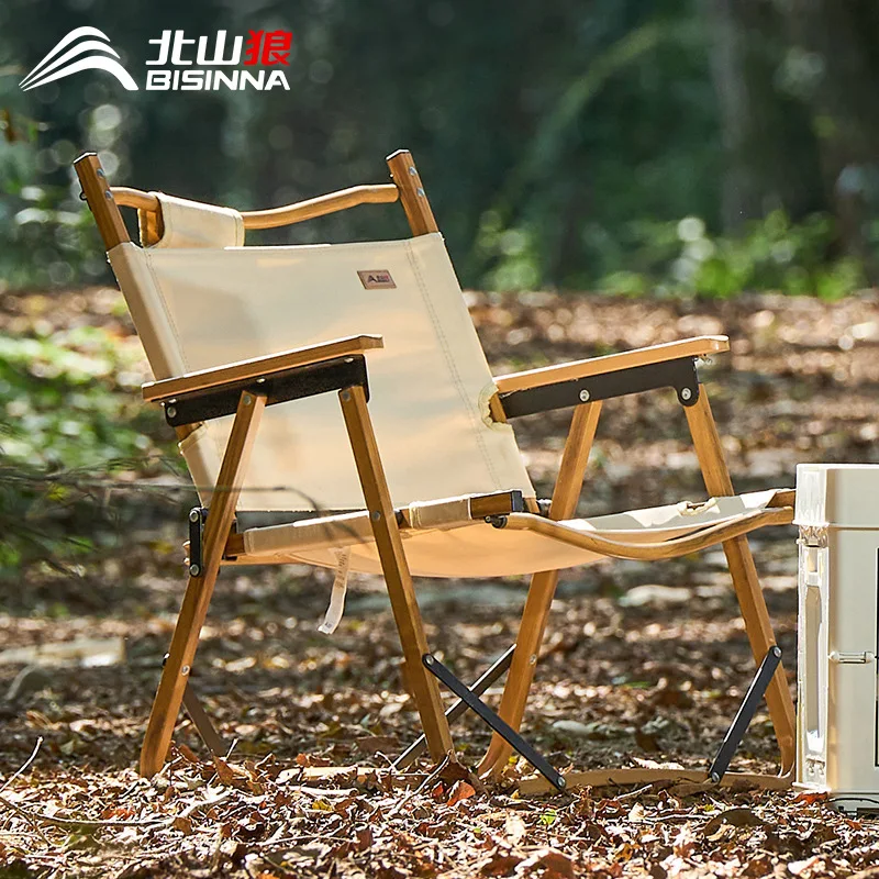 North Mountain Wolf Kermit Chair Outdoor Folding Chair Portable Camping Chair Wild Fishing Stool Beach Picnic Camping