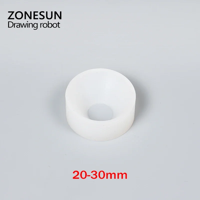Zonesun Topi Meniduri Chuck Tutup Botol Pengadopsi dari Capping Mesin Silikon Mesin Capping Chuck 10-50 Mm Anti-Wear
