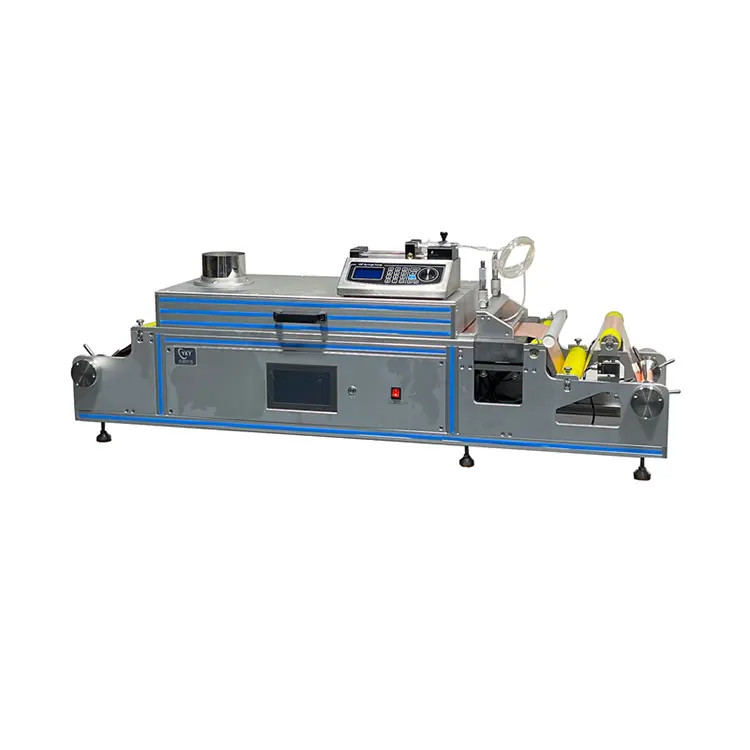 laboratory roll to roll electrode coating machine with doctor blade