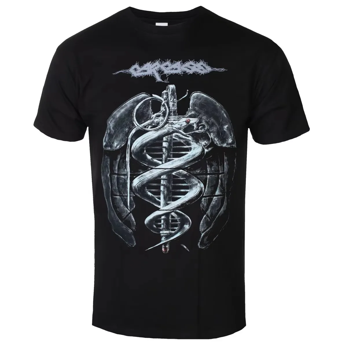 Carcass Surgical Steel Medical Grenade Band Graphic T-Shirt Cotton Men Women Streetwear Tee