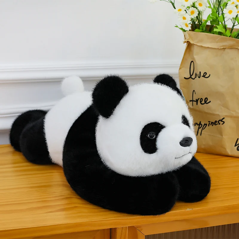 

Plush Stuffed Giant Panda Toys Chinese National Treasure Pillow Sleeping Comfort Doll Birthday Gift For Kids Friends