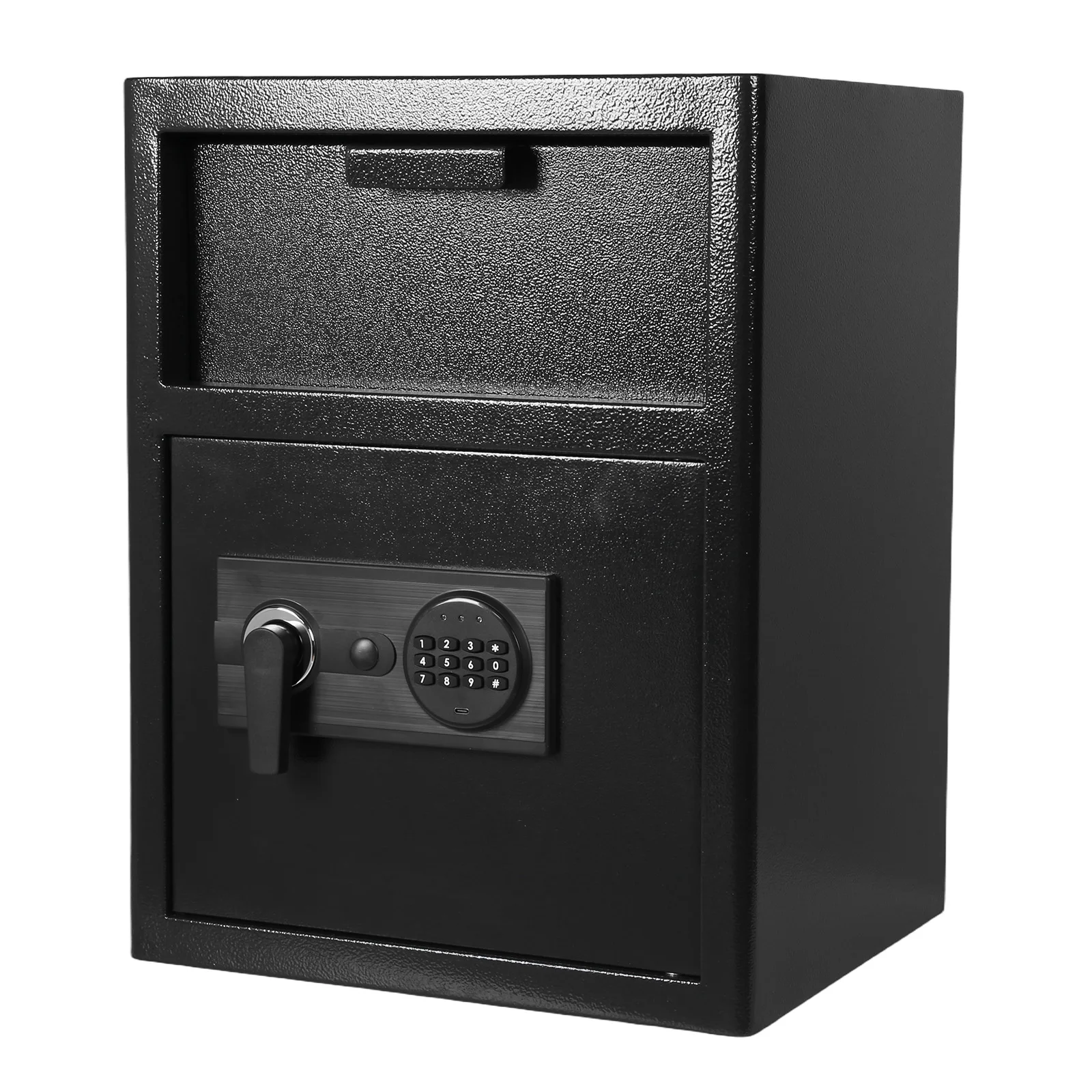 

Heavy Duty Business Safe with Digital Combination Lock Office Security Chest Drop Slot Depository Safe Box for Home Office Hotel