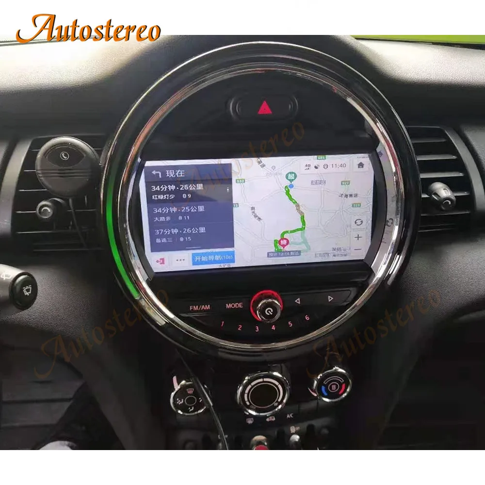 4G LET Auto Stereo Android 12 For MINI R54 R55 2007-2016 64 Colorful Car Multimedia Player GPS Navigation Carplay Radio HeadUnit