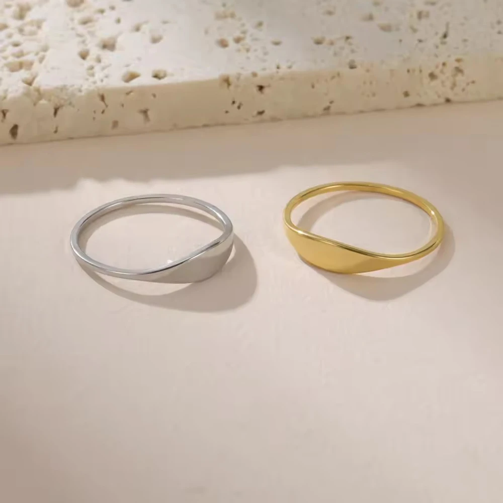 Sipuris personalisierte Ringe mit Gravur von Namen und Datum, Damenring aus Edelstahl, personalisierter Ring mit individuellem Symbol, Datum und Nummer, Schmuck, Hochzeitsgeschenk – Detail 7