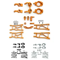 ZD Racing DBX-10 DBX10 metalowe części zamienne zestaw ramię zawieszenia kierownicy blok 1/10 RC ulepszenie samochodu akcesoria