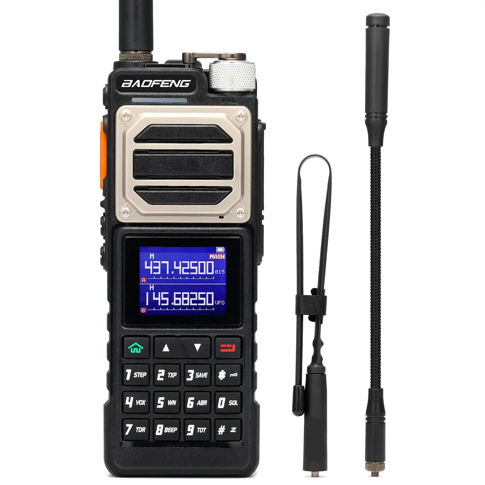 

UV-25 Baofeng 999 Channel Tri Band Walkie Talkie UV25 11w Long Range Two Way Radio 11W Tri-Power Radio