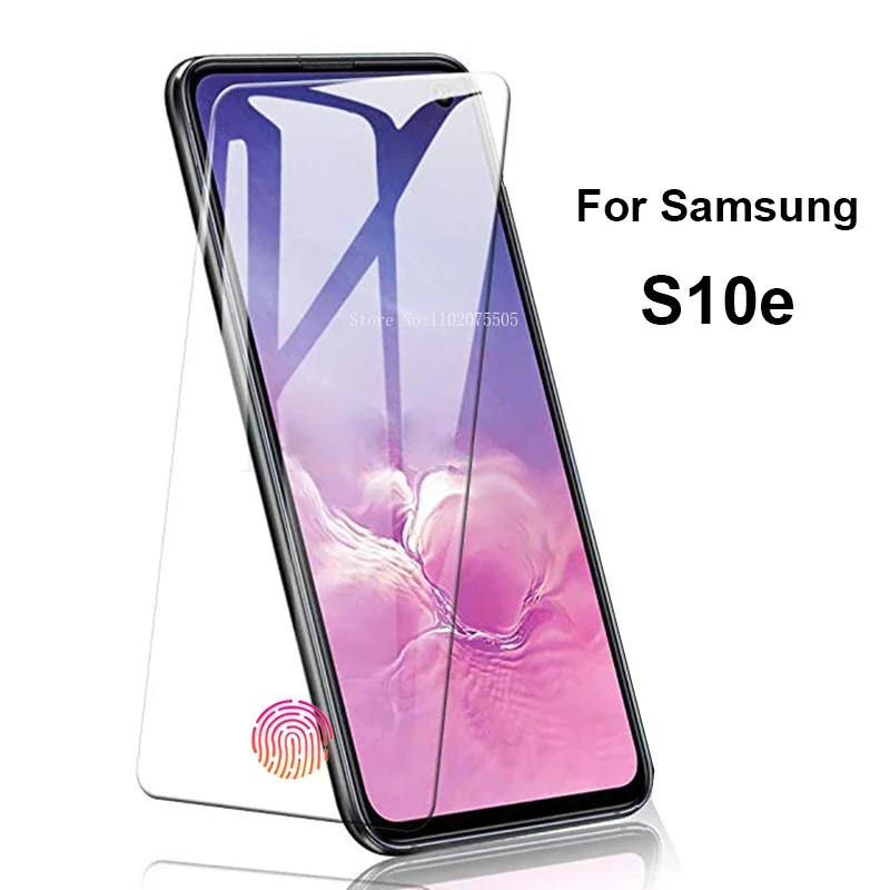 Full Screen Cover Tempered Glass Protective For Samsung Galaxy S10E S10 Screen protector for Samsung S24 S23 S22 S21 S20 PLUS