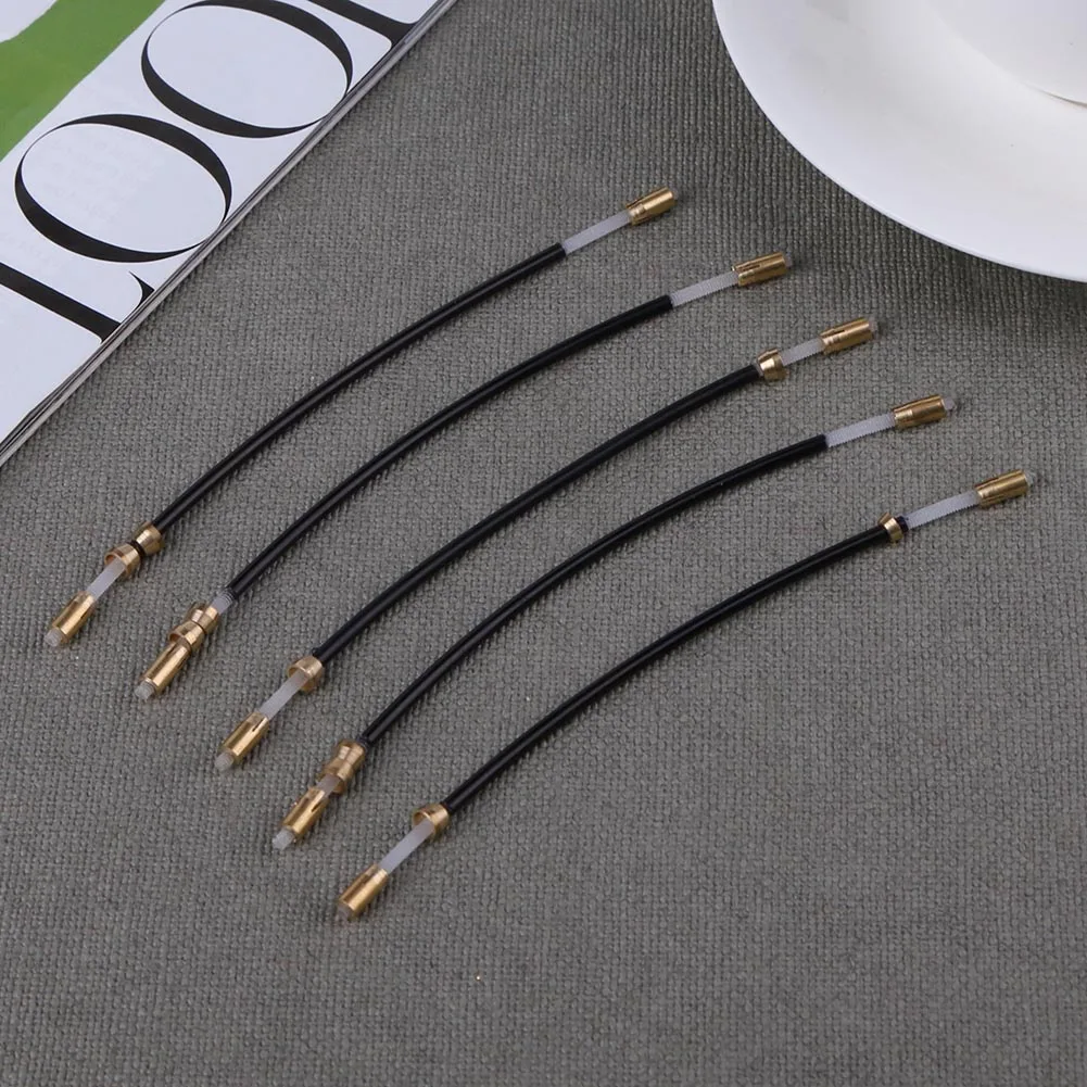 5pcs Fiddle Tail Ropes Professional Nylon Fiddle Tailcord Replacement Bendable Parts for 4/4 3/4 Stringed Instrument Accessories