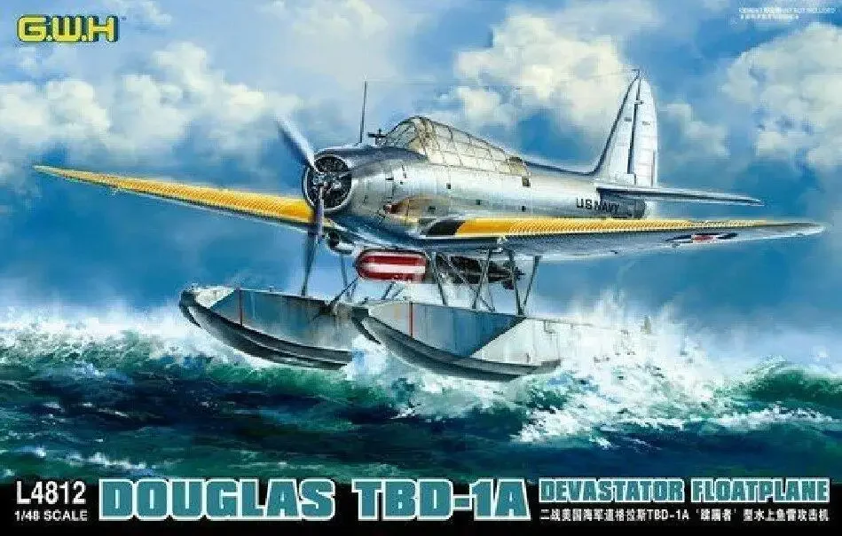 GreatWall 1/48 L4812 Douglas TBD-1A Devastator Floatpalane Top quality