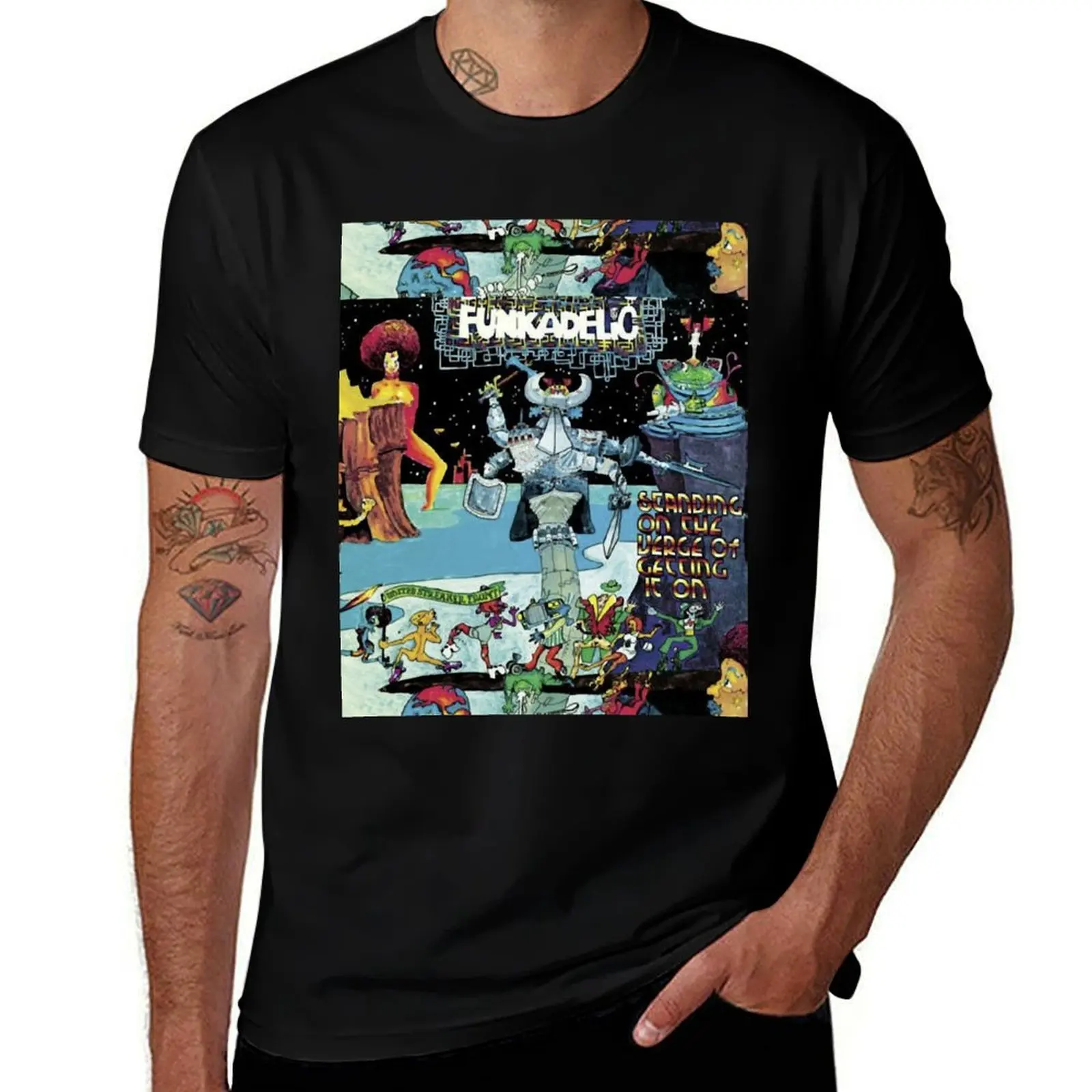 Funkadelic debout sur le point de le faire T-Shirt Holiday All Match T-Shirt