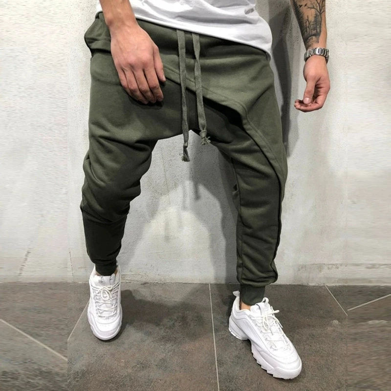 Męskie spodnie cargo streetwear hip hop spodnie dresowe męskie spodnie średniowieczne modne spodnie wielokolorowe spodnie z kieszeniami spodnie dresowe — zdjęcie 7