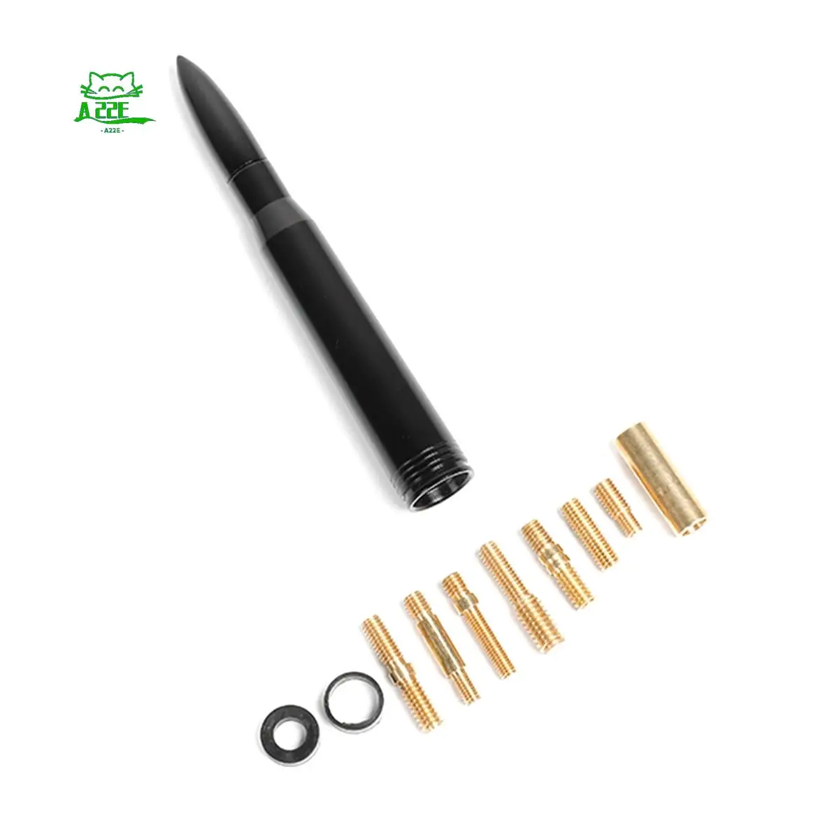 

A22E-Antenna Replacement Short Radio Antenna For Ford F150 F250 F350 Super Duty Raptor Dodge RAM 1500 2500 3500