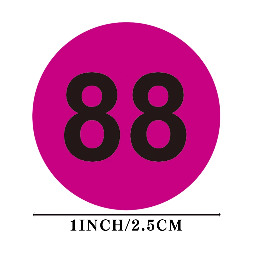 أرقام ملونة ملصقات للتسمية لتقوم بها بنفسك كرافت لاصق تسميات ملصقات المنزل مدرسة مكتب بمناسبة الترقيم ملصقات القرطاسية