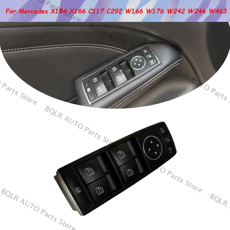 

Для Mercedes X156 X166 C117 C292 W166 W176 W242 W246 W463 Электрический главный переключатель управления стеклоподъемником 1669054400
