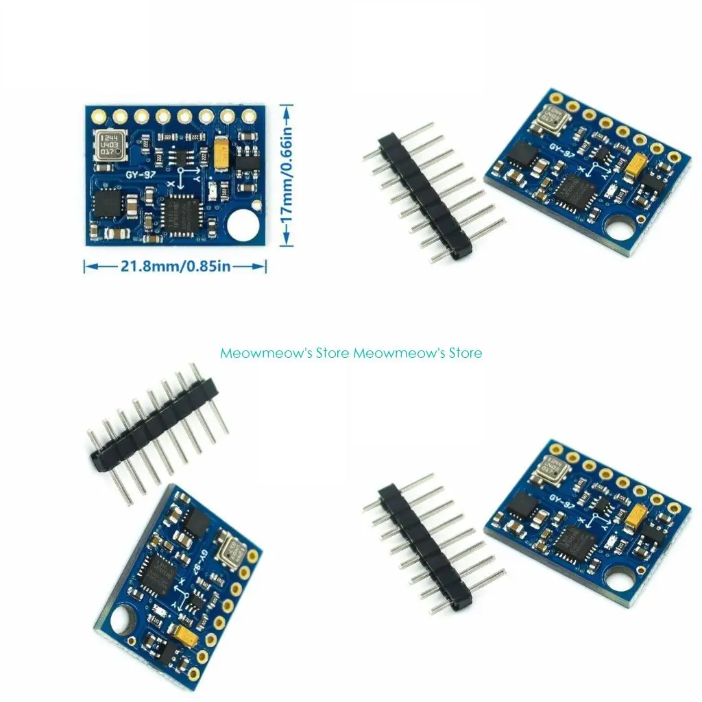 

W91A GY-87 10DOF MPU6050 BMP180 Sensors Module Gyroscope Acceleration