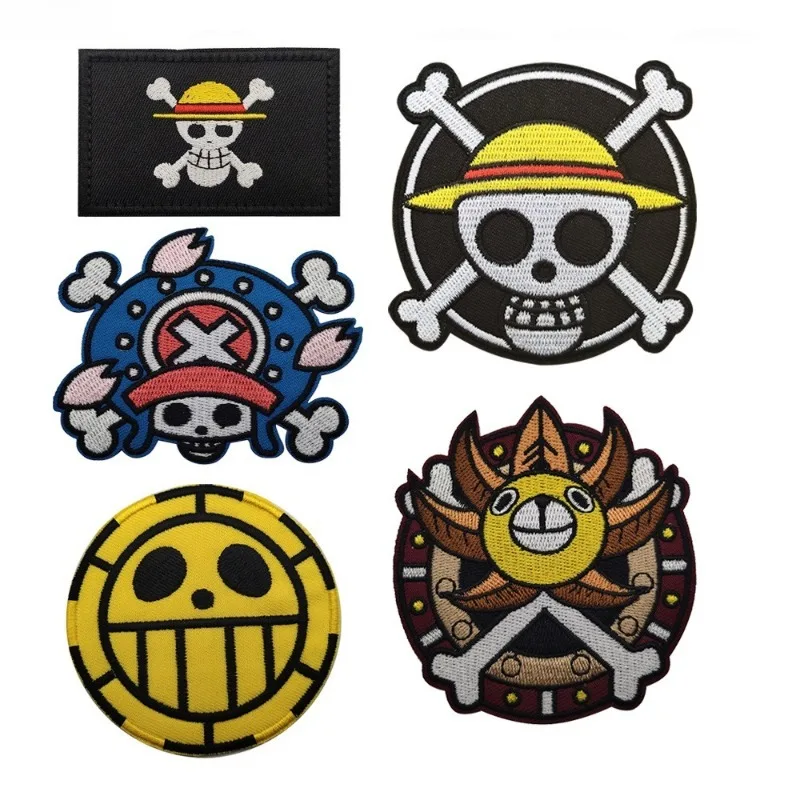 Parches bordados de One Piece Luffy