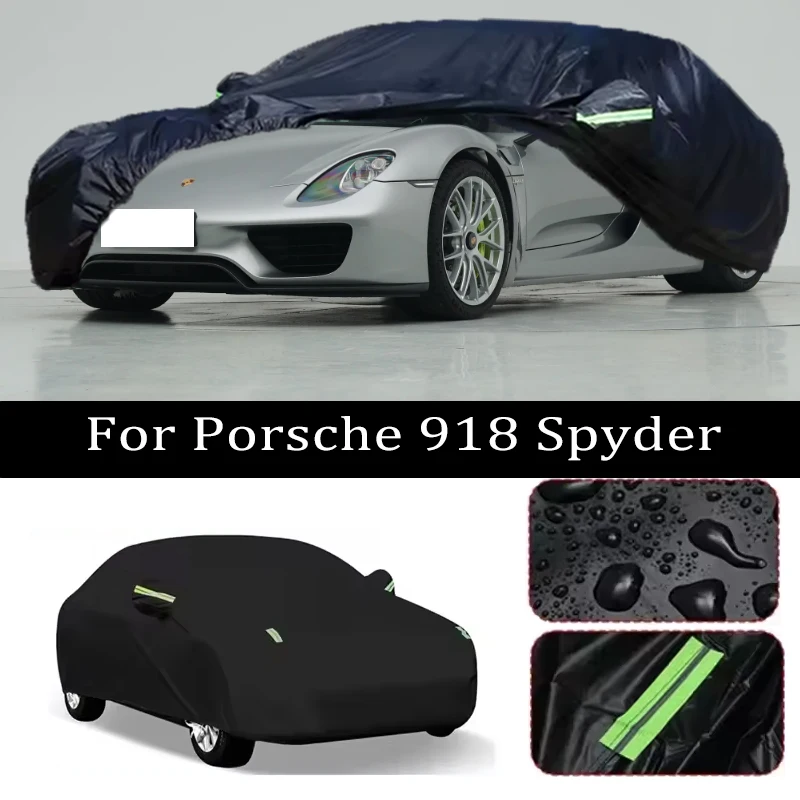 

For Porsche 918 Spyder Car Covers Outdoor Waterproof Dustproof Sun Rain Snow Protection Thick Oxford Cloth Full Car Accessories