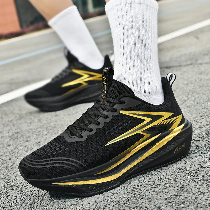 

Men's Shoes Breathable All-match Mesh Shoes Casual Sports Trendy Shoes Men's All-match Wear-resistant Running Shoes for Men