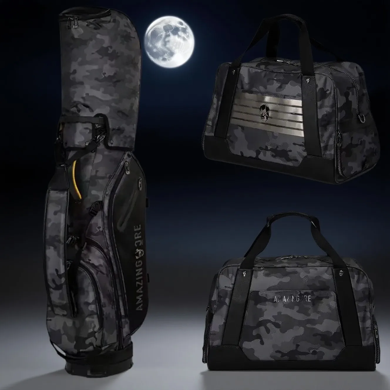 منظم عربة الجولف الفاخر، تصميم ذو سعة إضافية مع منطقة ملابس منفصلة، بناء متين للجنسين للدورة والسفر #1