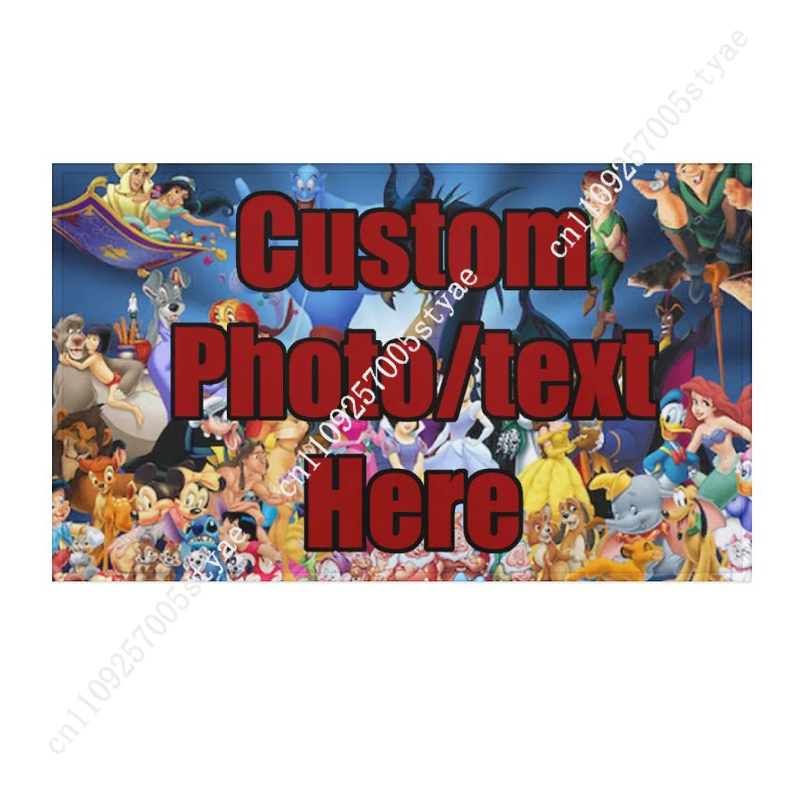 سنو وايت الأميرة البطانيات ديزني الكرتون بطانية قطيفة الديكور الداخلي الطفل عطلة حفلة صبي فتاة الهدايا الدافئة مخصص لحاف #5