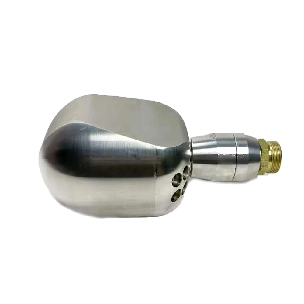 High Pressure Sewer Cleaning Nozzle, Large Flow Trench Cleaning Rinsing Nozzle