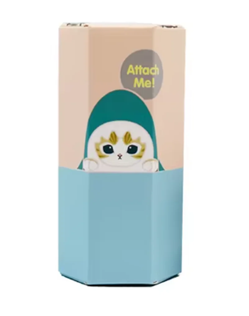 Macny Angel Mofusand Blind Box Hippers pour enfants, mini requin beurre, jouet d'action chat, cadeau d'ornement de voiture de Noël, Gérdren