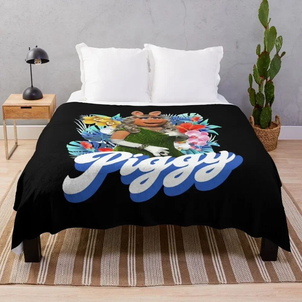 

Miss Piggy Throw Blanket anime Decoratives Blankets