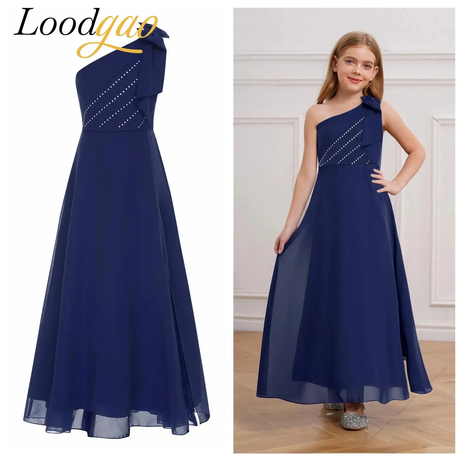 Children Lyrical Modern Dance Costume ballet Prom Dresses Ballroom Dancing Robe Kids Elegant Girls Chiffon Princess Party Dress