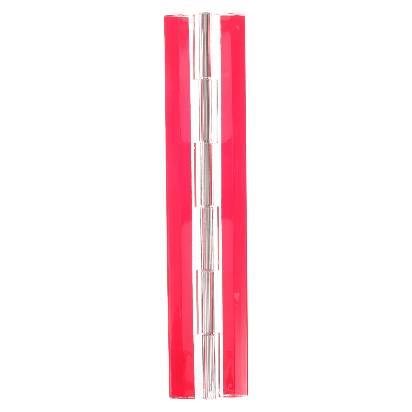 مفصلات أكريليك صغيرة ذاتية اللصق مفصل بيانو قابل للطي لصندوق الخزانة مشغولات يدوية مفصلات صغيرة مزخرفة شفافة مفصلات البيانو