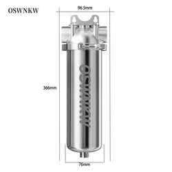 10-Zoll-Vorfilterreiniger für das ganze Haus, Spin-Down-Sediment-Wasserfilter, zentrales Vorfiltersystem, Rückspülung, Edelstahlgewebe