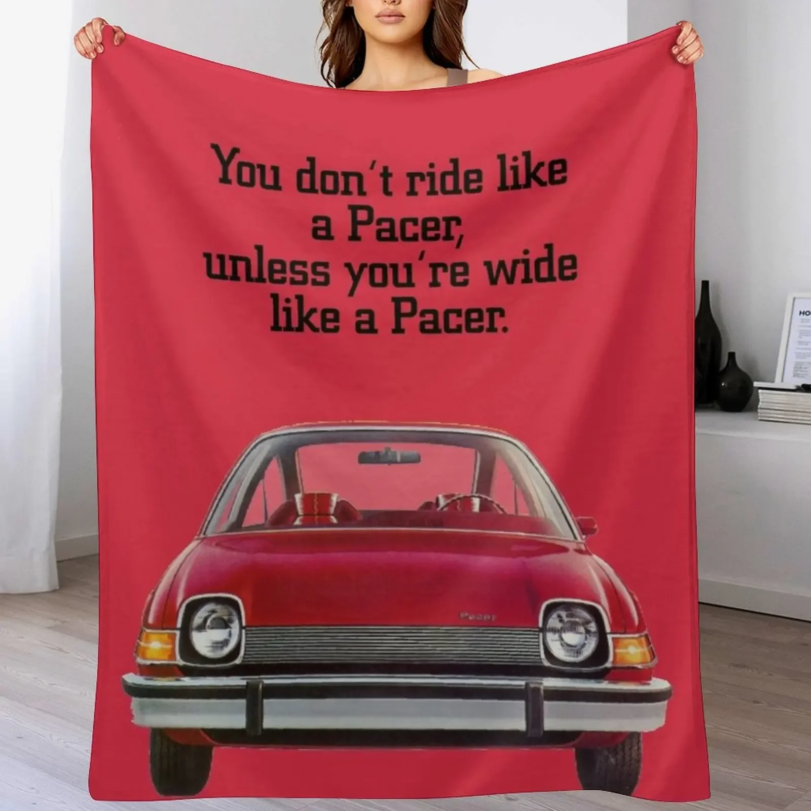 

AMC PACER Throw Blanket Beach funny gift Hairys Soft Blankets