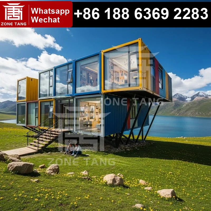 

Factory Prefabrication Labor Camp Multi Layer Detachable Modules Tiny Homes Flat Pack Home Ecological Readymade Homes Insulation