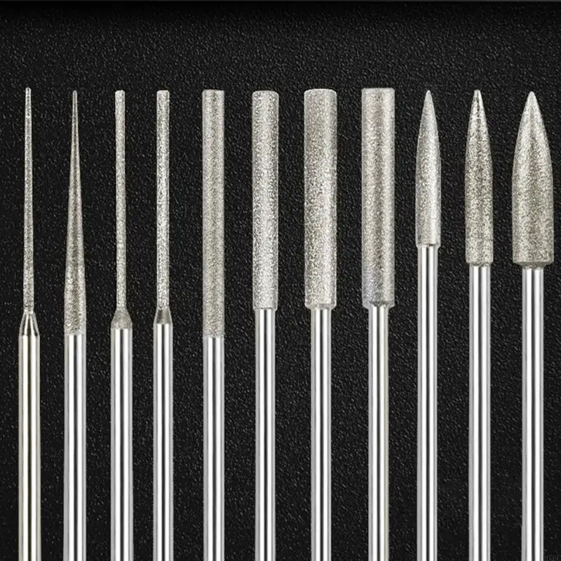 Коллекция шлифовальной шлифовки с бриллиантами для подробной работы в узких пространствах