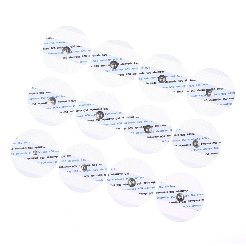 *50PCS/Bag Electrode Patch  Disposable ECG EKG Accessories Non-Woven Electrode Pads Electrocardiogram Muscle Stimulator..